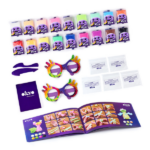 Set pentru creație din plastilină aerată Air Clay OKTO, 18 buc. × 10 g. - imagine 3
