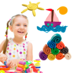 Set de aluat pentru modelare Play Dough, 16 culori x 15 g. - imagine 4