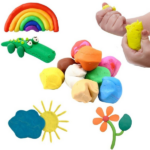 Set de plastilină aerată Air Clay „Animale marine”, 15 culori x 4 g. - imagine 5