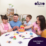 Set pentru creație din plastilină aerată Air Clay OKTO, 36 buc. х 10 g. - imagine 4