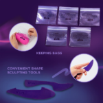 Set pentru creație din plastilină aerată Air Clay OKTO, 36 buc. х 10 g. - imagine 5