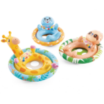 INTEX Cerc gonflabil cu decupaje pentru picioare 80х58 cm, până la 23 kg, 3-4 ani, 4 modele - imagine 8