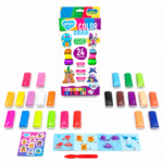 Aluat pentru modelare Play Dough, 24 culori x 15 g.