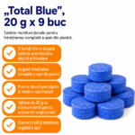 Мульти-функциональные таблетки «Total Blue», 20 г x 9 шт.