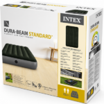 INTEX Надувной матрас “Velur Downy” 76×191×25 см co встроенным ножным насосом, до 136 кг — изображение 7