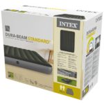 INTEX Надувной матрас “Velur Downy” 152x203x25 см co встроенным ножным насосом, до 272 кг — изображение 7