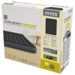 INTEX Надувной матрас “Velur Classic” 152x203x25 см с подголовником, до 272 кг — изображение 8