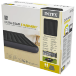 INTEX Надувной матрас “Velur Classic” 183x203x25 см с подголовником, до 272 кг — изображение 7