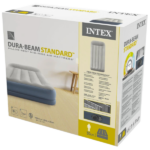 INTEX Надувной матрас “Velur MID-Rise Air” 99х191х30 см с подголовником и встр.насос 220В, до 136 кг — изображение 4
