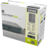 INTEX Pat gonflabil “Velur Deluxe” 152x203x46 cm cu pompă încorporată 220V, până la 272 kg - imagine 7