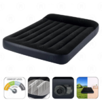 INTEX Saltea gonflabilă “Pillow Rest Classic” 137x191x25 cm cu tetieră și pompă încorporată 220-240V, până la 272 kg