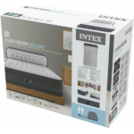 INTEX Матрас VELUR 152x236x86cm co СПИНКОЙ и встроенным насосом, DELUXE — изображение 11