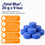 Мульти-функциональные таблетки «Total Blue», 20 г x 9 шт. — изображение 3