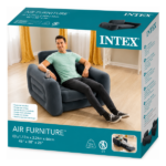INTEX Надувное кресло-кровать "Velur Sofa" 117х224х66 см — изображение 10