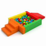Piscină moale cu bile "Soft Play" 240×120×30 cm