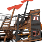 Детский игровой комплекс для улицы "Корабль" — изображение 2