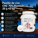 Pastile de clor CHC 70% Premium, 20 g, 45 kg - imagine 2